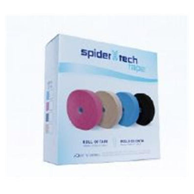 Tape Kinesiology SpiderTech 100% Cotton/Poly Acrylic 2"x16.4 Adhesive Pink 6/Bx